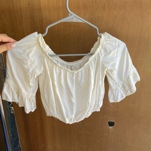 Brandy Melville white crop